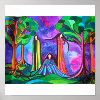 Poster Les dames de la forêt