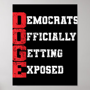 Poster Les Démocrates Doges Se Font Officiellement Expose