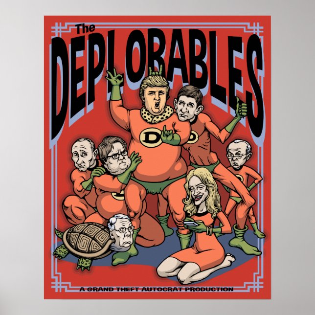 Poster Les Déplorables (Devant)