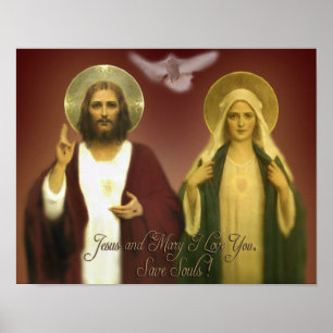 POSTER LES DEUX COEURS PAR EKLEKTIX