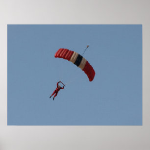 Poster Les diables rouges britanniques.