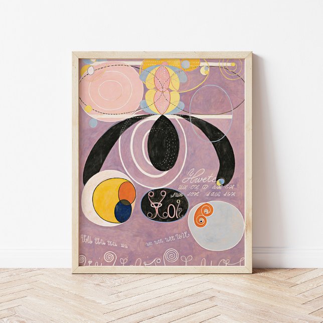 Poster Les Dix Plus Grands N° 6 | Hilma af Klint (Créateur téléchargé)