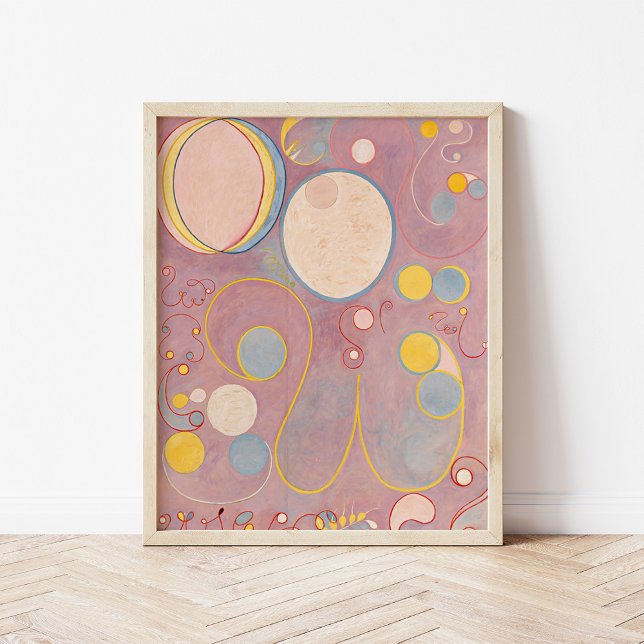 Poster Les Dix Plus Grands N° 8 | Hilma af Klint (Créateur téléchargé)