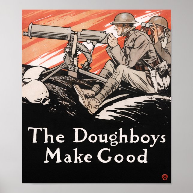 Poster Les Doughboys font le bien - Propagande de la Prem (Devant)