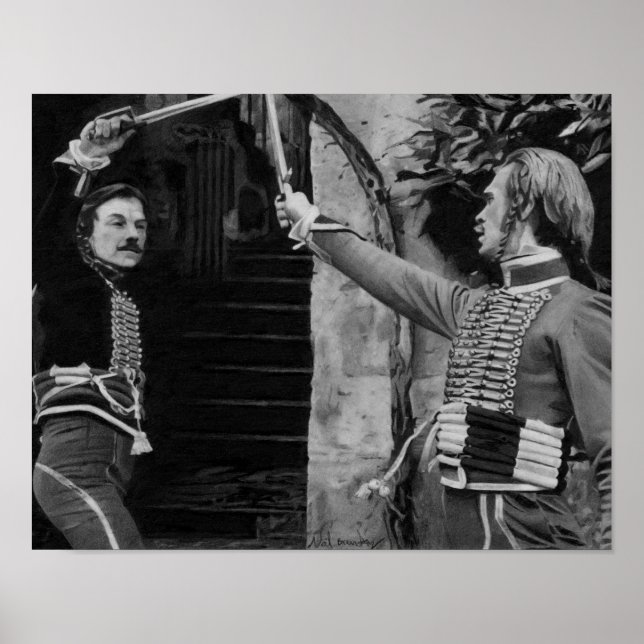 Poster Les duellistes (Devant)