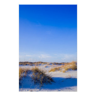 Poster Les dunes de plage de Wrightsville