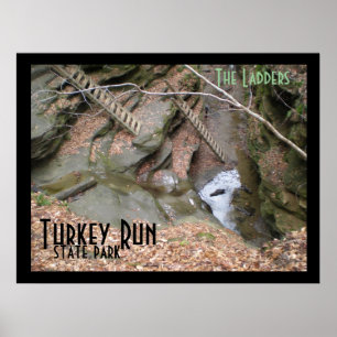Poster Les échelles, parc d'état de course de la Turquie