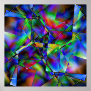 Poster Les éclats de verre
