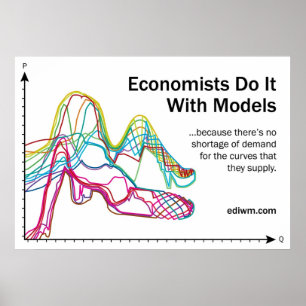 Poster Les Économistes Le Font Avec Des Modèles Slogan Po