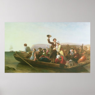 Poster Les émigrants