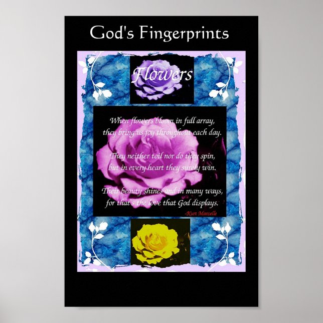Poster Les empreintes digitales de Dieu (Devant)