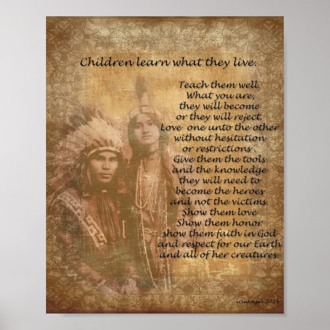 Poster Les enfants apprennent ce qu'ils vivent du coup d' (Devant)