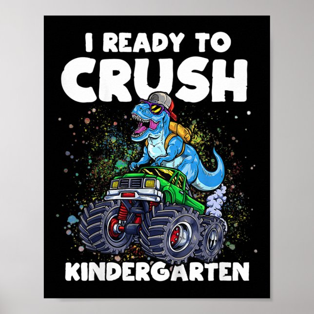 Poster Les Enfants Je Suis Prêt À Écraser La Maternelle M (Devant)