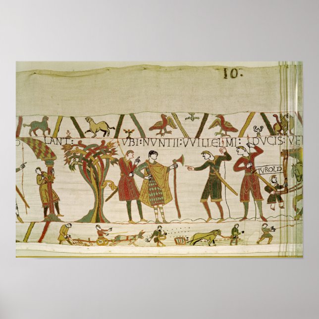 Poster Les envoyés du duc William sont envoyés au comte G (Devant)