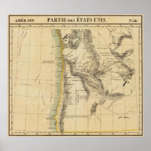 Poster Les Etats-Unis, Amérique 38