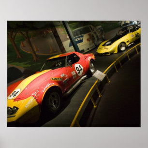 Poster Les Etats-Unis, Kentucky, Bowling Green : Corvette