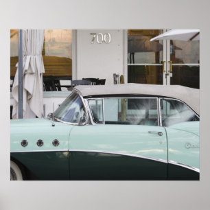 Poster Les Etats-Unis, la Floride, Miami Beach : Beach du