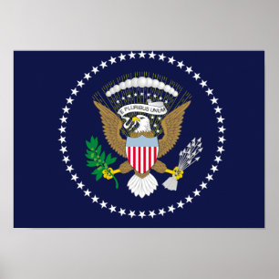 Poster Les Etats-Unis présidentiels