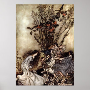 Poster Les fées ne disent jamais : "Nous sommes heureux"