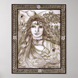 Poster Les fées sont la vraie déesse Mère Terre