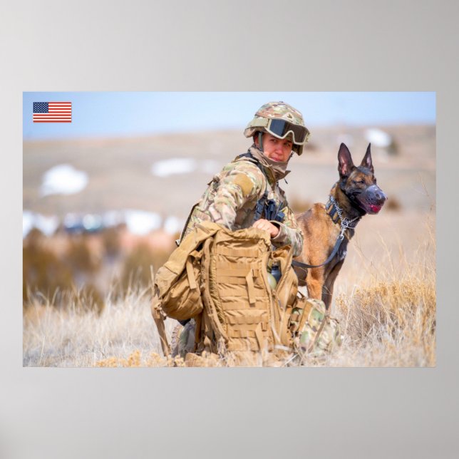 POSTER LES FEMMES AMÉRICAINES COMBATTANTES (Devant)