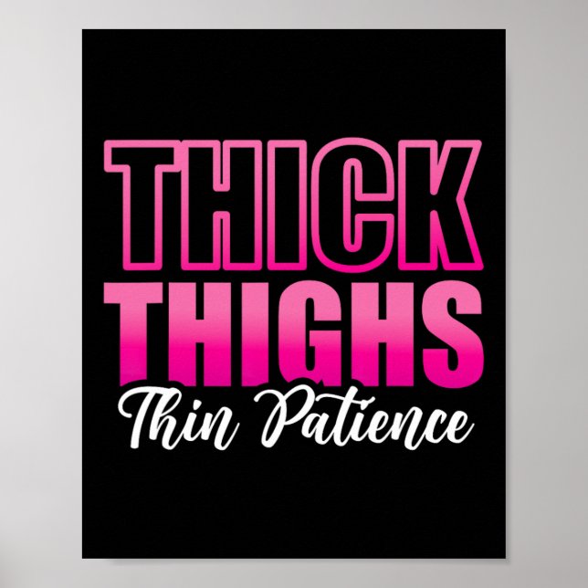 Poster Les Femmes Gymnase Fitness Exercice Épais Cuisse L (Devant)