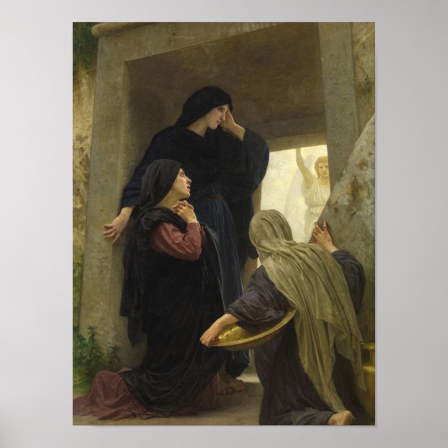Poster Les Femmes saintes à la Tombe du Christ par Bougue (Devant)