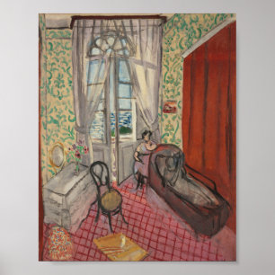Poster Les femmes sur un canapé par Matisse