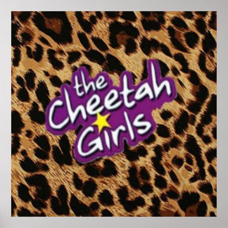 POSTER LES FILLES CHEETAH