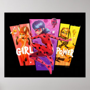 Poster Les filles miraculeuses   Power fille