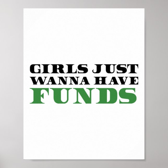Poster Les Filles Voulaient Juste Avoir Des Fonds - Femme (Devant)