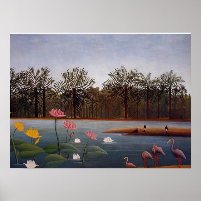 Poster Les Flamants roses (Devant)