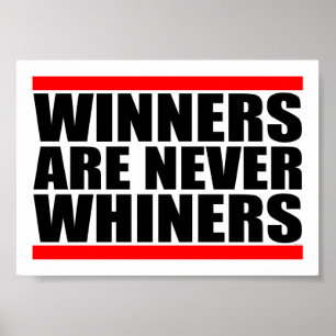 Poster Les gagnants ne sont jamais des géants
