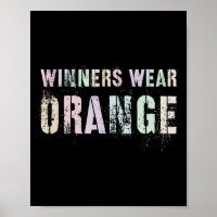 LES GAGNANTS PORTENT L'ORANGE Summer Camp Team Cou