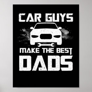 Poster Les Garçons De Voiture Font Les Meilleurs Dads Fêt