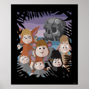 Poster Les garçons perdus de Peter Pan à Skull Rock