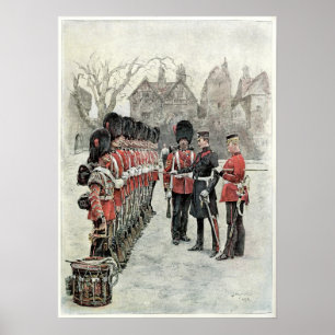 Poster Les Gardes du Coldstream à la tour