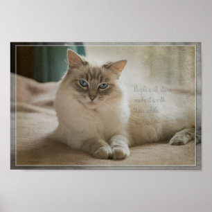 Poster Les gens vont regarder