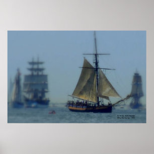 Poster Les Grands Navires