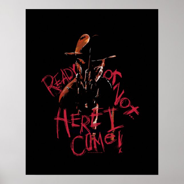 Poster Les Griffes de la nuit | Prêt ou Non (Devant)