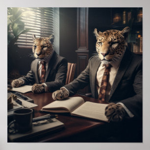 Poster Les guerriers juridiques exquis : Deux Jaguars en 