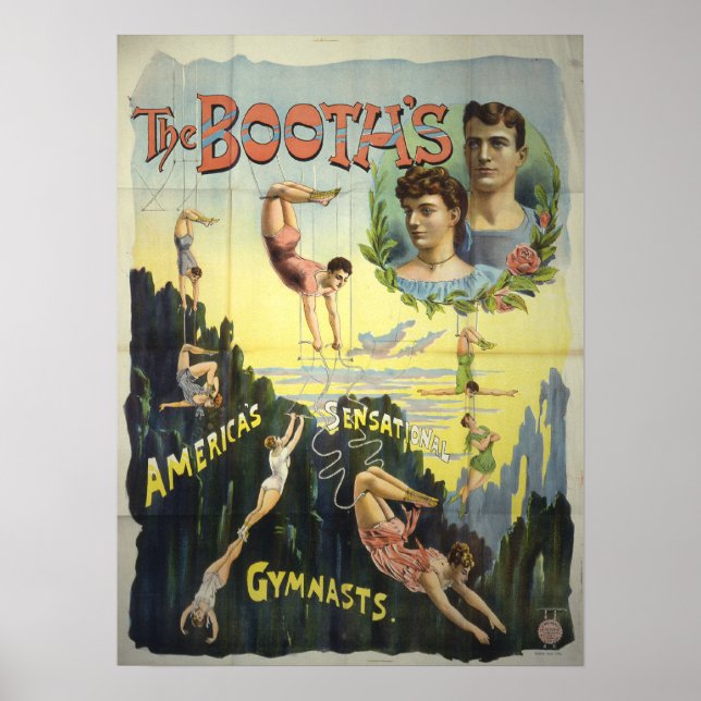Poster Les gymnases des Booths (Devant)