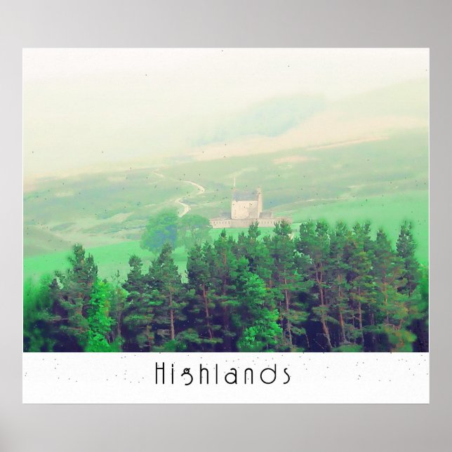 Poster Les hautes terres (Devant)