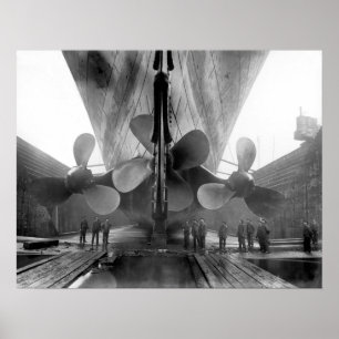 Poster Les hélices de Titanic