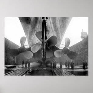 Poster Les hélices du Titanic