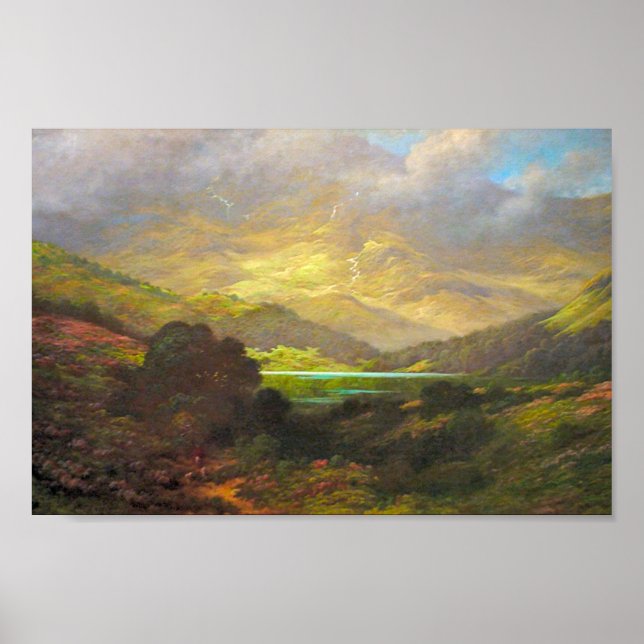Poster Les Highlands écossais (Devant)