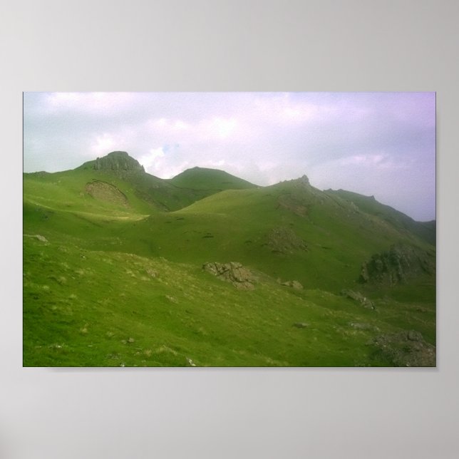 Poster Les Highlands écossais - version légère (Devant)