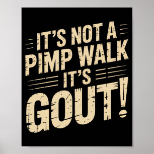 Poster Les hommes ne sont pas une promenade Goutte Drôle 