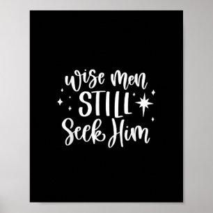Poster Les Hommes Sages Lui Demandent Encore Jésus Nouvea