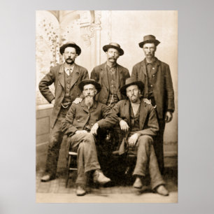 POSTER LES HOMMES VRAIMENT DIFFICILES DE L'ANCIEN OCCIDEN